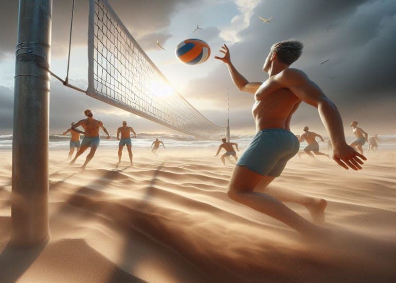 Tips For Serving In Windy Conditions In Beach Volleyball