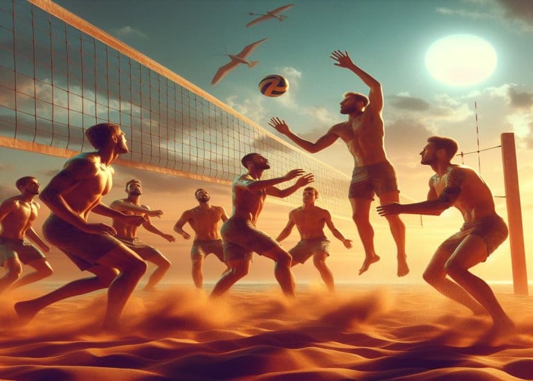 Strategies For Playing In Deep Sand In Beach Volleyball